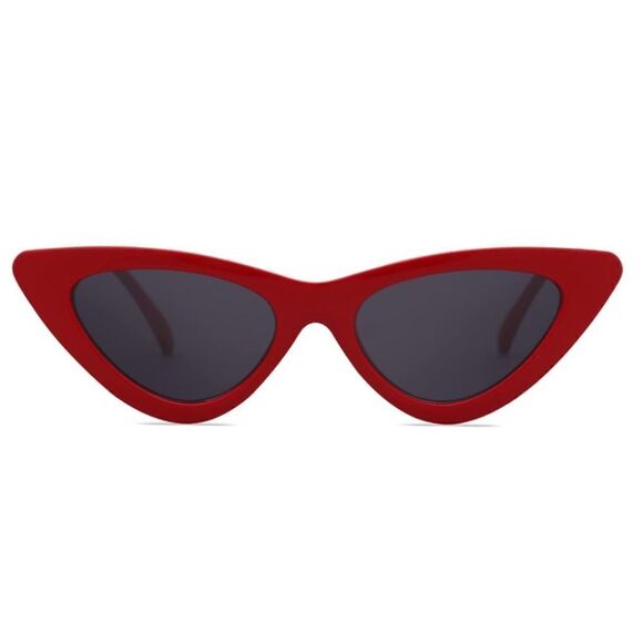 Red Vintage Cat Eye sunglasses - Picture 2 of 3